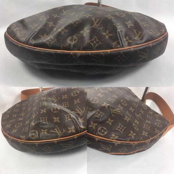 STUNNING ZIPPERED HOBO CROISSANT GM LOUIS VUITTON - Picture 5 of 11